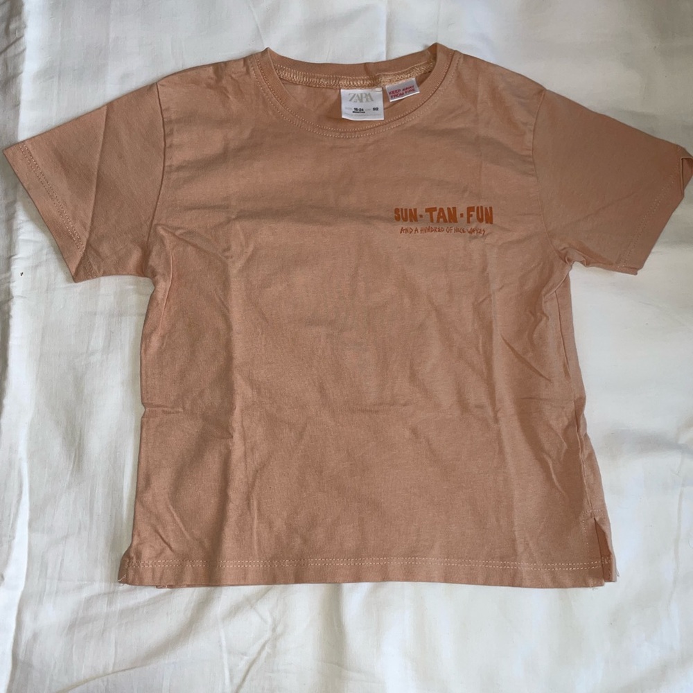 Zara Kids Sun-Tan Fun Tee